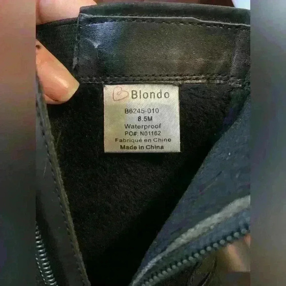 Blondo Val Waterproof boots - worn once, like new Sz 8.5 leather - Picture 5 of 16